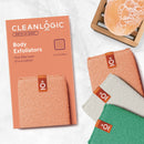 Cleanlogic Small Exfoliating Body Scrubber, 3 count Cleanlogic