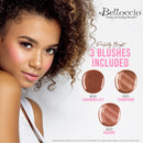 Complete Professional Belloccio Airbrush Cosmetic Makeup System with a MASTER SET of All 17 Foundation Color Shades in 1/4 oz Bottles - Blush, Bronzer, Highlighters Belloccio