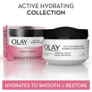 Olay Active Hydrating Cream Face Moisturizer, 1.9 fl oz Packaging may Vary Olay