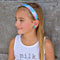 FROG SAC 6 PCS Tie Dye Elastic Headbands for Girls, Non Slip Hair Bands, Stretchy Adjustable Rainbow Girl Head Bands for Teens, Cute Hair Accessories Party Favors for Kids (Tie Dye) FROG SAC Store