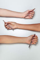 Eternal Automatic Water Resistant Eyebrow Liner with Shaping Comb – Long Lasting, Professional and High Precision Brow Definer with No Sharpening, Retractable Twist Up Mechanism (Light Brown) Eternal