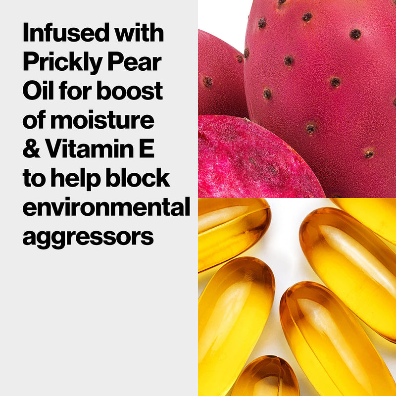 Revlon PhotoReady Candid Glow Moisture Glow Anti-Pollution Foundation with Vitamin E & Prickly Pear Oil, Anti-Blue Light Ingredients, without Parabens, Pthalates, and Fragrances, Creme Brulee, 0.75 oz REVLON