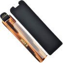 Kent NU22 Handmade All Fine Tooth Pocket Comb for Men, Women and Kids, Hair Comb Straightener for Everyday Grooming Styling Hair, Beard and Mustache, Saw Cut and Hand Polished, Made in England KENT