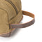 emissary Men's Toiletry Bag Leather and Canvas Travel Toiletry Bag Dopp Kit for Men Shaving Bag for Travel Accessories (Brown) emissary