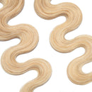 20 PCS Rooted Tape In Hair Extensions Real Human Hair Invisible Seamless Skin Weft Body Wave Highlight Double Side Tape Remy Human Hair Extensions Wavy For Women (20'',50g/20pcs,