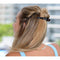 Camila Paris CP922B French Hair Clip for Women, Alligator Clip, Duckbill Girls Hair Claw Clips Jaw Fashion Durable and Styling Hair Accessories for Women, Strong Hold No Slip Grip, Made in France Camila