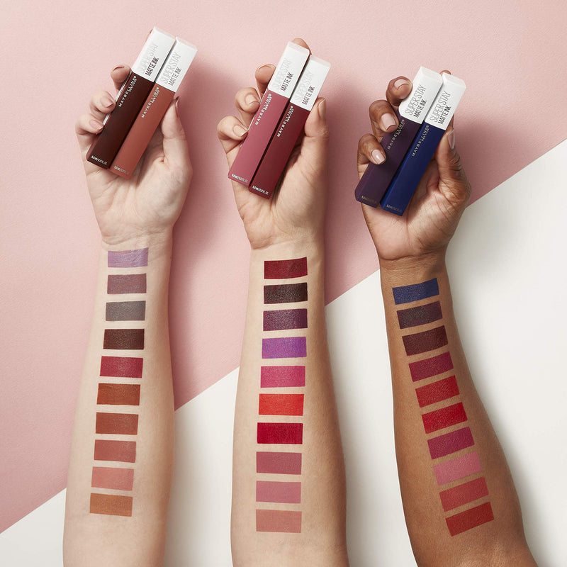 Maybelline New York SuperStay Matte Ink Liquid Lipstick, Pathfinder, 0.17 Ounce Maybelline New York