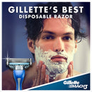 Gillette Mach3 Men's Disposable Razor, 3 Count, Mens Razors/Blades Gillette