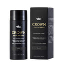 CROWN HAIR FIBERS for Thinning Hair (BLACK) - Instantly Thickens Thinning or Balding Hair for Men & Women - 0.87oz/25g Bottle - Best Natural Keratin Hair Loss Concealer CROWN HAIR FIBERS