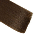 Clip in Hair Extensions Human Hair Ombre Natral Black Fading to Medium Brown Hair Extensions Natural Real Remy Hair Extensions 16Inch Double Weft Stainless Clips Thick Full Head 120g 7PCS Lashup