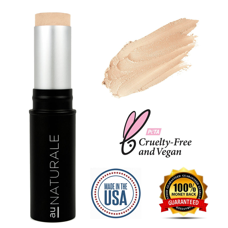 Au Naturale Zero Gravity C2P Foundation in Biscay - Vegan Cream Foundation | Made in the USA | Organic | Vegan | Cruelty-free Au Naturale