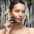 Konjac Sponge for Face - All Natural and Reusable - Konjac Facial Sponge with Activated Bamboo Charcoal - Gentle Exfoliating and Cleaning for All Skin Types - Biodegradable - Black By MILLY