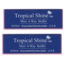 Tropical Shine Mini 4-Way Nail Buffer Block 2 piece Tropical Shine