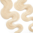 40 PCS Rooted Tape In Hair Extensions Human Hair Invisible Seamless Skin Weft Body Wave Highlight Double Side Tape Remy Human Hair Extensions Wavy For Women (18'',100g/40pcs,