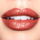 REVLON Super Lustrous Glass Shine Lipstick, Flawless Moisturizing Lip Color with Aloe, Hyaluronic Acid and Rose Quartz, Glaring Coral (014), 0.15 oz REVLON