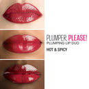 Maybelline New York Lip Studio Plumper, Please! Lipstick Makeup, 1 Count, Hot & Spicy Maybelline New York