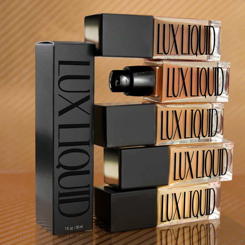 BaeBlu Organic Aloe-Based LUX Liquid Foundation, Natural Vegan Gluten-Free Made in USA, Hazelnut BaeBlu