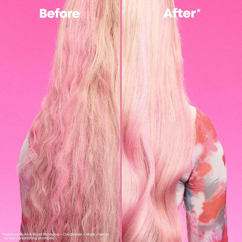MATRIX Instacure Build-A-Bond Mighty Bonds Shampoo - Repairs Very Damaged Hair, Strengthens & Softens With Citric Acid & Squalane, Vegan, Sulfate-Free, Paraben-Free Infinity Warehouse