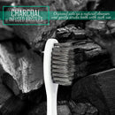 Travel Toothbrushes, Good as a Camping Toothbrush or Travel Toothbrush, Charcoal Folding Toothbrush, Foldable and Compact Travel Toothbrush with Soft Bristles For Your Sensitive Gums (6 Pack-Charcoal) Lingito