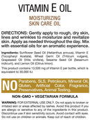 Vitamin E Oil 30,000 IU | 4 fl oz | 100% Pure Oils | Moisturizing Oil for Skin and Face | Non-GMO, Vegetarian | By Coera Horbäach