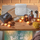 Comfortable Bathtub Pillow For Tub, Bath Pillow For Neck & Back Support With Strong Suction Cups & Hook, Soft Spa Pillow For Luxurious Bathing, Hot Tub Pillow Made With Soft Mesh For Maximum Pleasure PEULEX