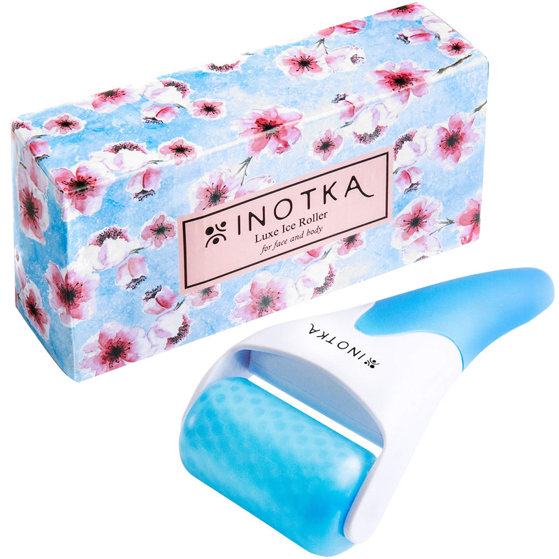 Ice Roller for Face and Eye Puffiness Relief, Cold Roller for Migraine Relief, Facial Ice Roller for Face and Body, Lymphatic Drainage Tool INOTKA