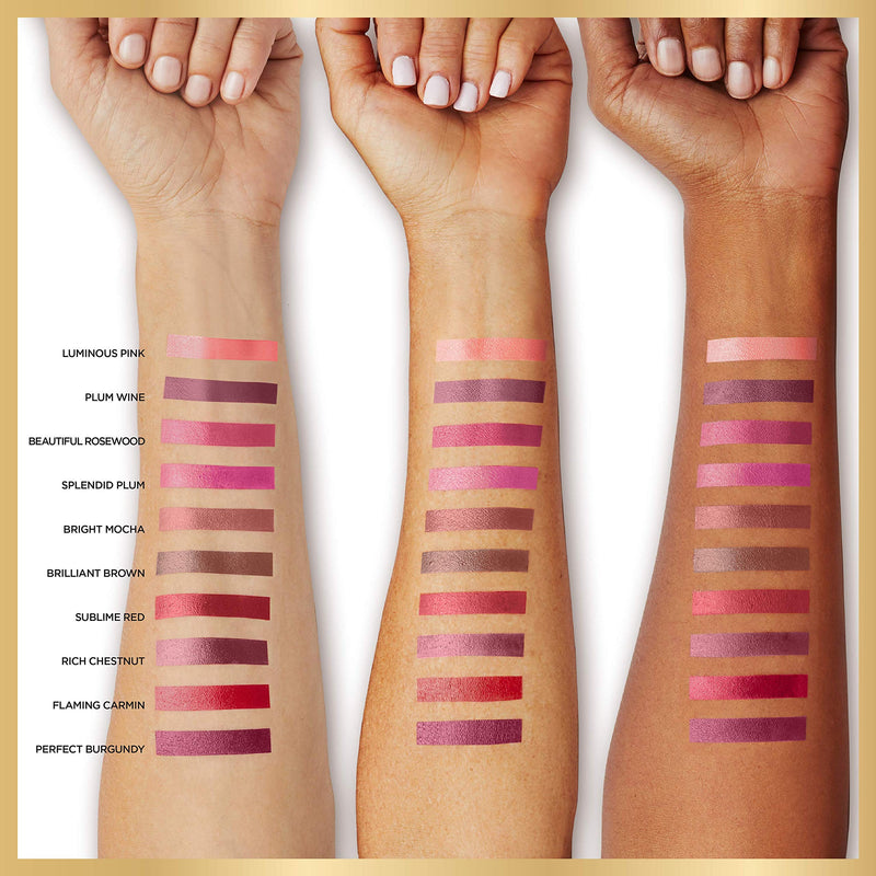 L'Oreal Paris Age Perfect Luminous Hydrating Lipstick, Flaming Carmin, 0.13 Ounce L'Oreal Paris