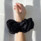 ANYA accessories Oversized Scrunchie | Extra Large Organza Look Hair Tie (Black Pearl) ANYA accessories Store