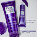 L'Oreal Paris EverPure Ultra Pigmented Anti Brass Purple Rinse-Out Mask for Bleached, Blonde or Highlighted Hair, 3 Ounce L'Oreal Paris