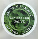 Devil's Club Salve, Snowy Summit, Salve, Pain Relief, Natural Relief, Devil's Club, All Natural, Herbal Salve, Alaska Devil's Club Salve Snowy Summit