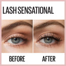 Maybelline Lash Sensational Waterproof Mascara, Brownish Black, 0.32 Fl Oz; (Packaging May Vary) Maybelline New York