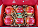 Two Sisters Spa Bubble Bombs Dragon Surprise Set | Bath Bombs for Kids with Toys Inside | 6-Pack Set in a Gift Box | Safe for Sensitive Skin | Natural Fizzy and Bubbly Bath Balls for Boys and Girls Two Sisters
