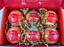 Two Sisters Spa Bubble Bombs Dragon Surprise Set | Bath Bombs for Kids with Toys Inside | 6-Pack Set in a Gift Box | Safe for Sensitive Skin | Natural Fizzy and Bubbly Bath Balls for Boys and Girls Two Sisters