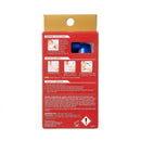 Kiss Gold Finger Gel Glam 24 Nails GFC04 BLUE Kiss Store