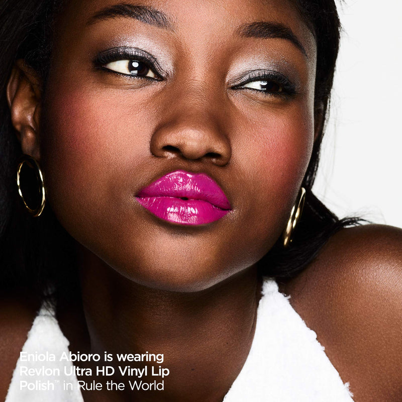 Revlon Ultra HD Vinyl Lip Polish, Liquid Lipstick, So Shady, Violet Brown Gloss REVLON