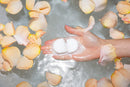 OUAI Chill Pills. Escape to Your Own Relaxing Spa with Jasmine and Rose Scented Bath Bombs. Unwind While Jojoba, Safflower and Hemp Seed Oil Improve Texture, Moisturize and Calm Skin. (6 x 1.5 oz) Ouai