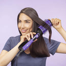 INFINITIPRO BY CONAIR All-in-One Dryer Brush, Wet / Dry Styler, Hair Dryer and Volumizer Hot Air Brush, Hot Air Brush with The Knot Dr.  Flexalite Bristles for painless detangling Conair Store