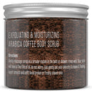 M3 Naturals Arabica Coffee Body Scrub with Collagen & Stem Cell - Exfoliating Body Scrubber & Face Cleanser - Fight Skin Care Appearance - Cellulite, Fine Line, Stretch Mark & Spider Veins! 12 oz M3 Naturals