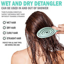 Fiora Naturals Hair Detangling Brush -100% Bio-Friendly Detangler hair brush w/ Ultra-soft Bristles- Glide Through Tangles with Ease - For Curly, Stright, Women, Men, Kids, Toddlers, Wet and Dry Hair Fiora Naturals