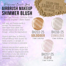 Belloccio's Professional Flawless Airbrush Makeup Shimmer Shade Set (Trio Set) in 1/4 oz. Bottles (NEW FORMULA) Infinity Warehouse