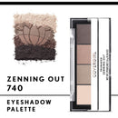 COVERGIRL TruNaked Quad Eyeshadow Palette, Zenning Out, 6 Shades, 0.06 Fl Ounces, Eyeshadow Palette, Eyeshadow, Eyeshadow Makeup, Shimmer Eyeshadow, Fade-Proof Formula, Pigmented Shades COVERGIRL