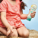 Aveeno Kids Continuous Protection Zinc Oxide Mineral Sunscreen Lotion for Children's Sensitive Skin with Broad Spectrum SPF 50, Tear-Free, Sweat- & Water-Resistant, Non-Greasy, 3 fl. oz Aveeno