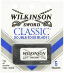Wilkinson Sword Double Edge Razor Blade Refills for Men - 5 Count WILKINSON