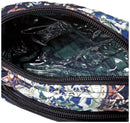 Vera Bradley Women's Cotton Mini Cosmetic Organizer Makeup Bag, Java Navy Camo - Recycled Cotton, One Size US Vera Bradley