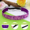 FROG SAC 6 PCS Tie Dye Headbands for Girls, Elastic No Slip Adjustable Rainbow Hair Bands for Girl Teens, Stretch Head Bands for Women, Cute Non Slip Hair Accessories Party Favors for Kids FROG SAC Store