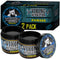 Pomade for Men 4oz - Firm Strong Hold & High Shine for Classic Styling - Water Based & Easy to Wash Out by Viking Revolution (2 Pack) Viking Revolution