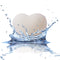 Konjac Sponge Set, 3 Pack Exfoliating and Cleansing Facial Sponges - Pure Konjac Glucomannan - Easy-Grip Heart Shape - for Delicate and Sensitive Skin - Premium Bath Supplies by The Beauty Shelf The Beauty Shelf