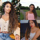 8 Packs Passion Twist Hair 24 Inch Passion Twist Crochet Hair For Black Women Water Wave Crochet Braiding Hair Extensions (1B/27) Angels Beauty Store