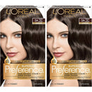 L'Oreal Paris Superior Preference Fade-Defying + Shine Permanent Hair Color, 5A Medium Ash Brown, Pack of 2, Hair Dye L'Oreal Paris Store