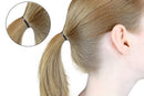 Hair Elastics 40mm x 2mm - STRONG - REUSEABLE Clear by ElasticU ElasticU